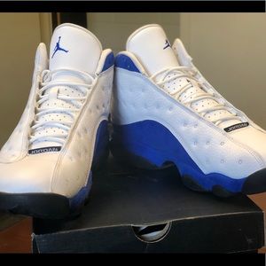 Retro Jordan 12s royal blue